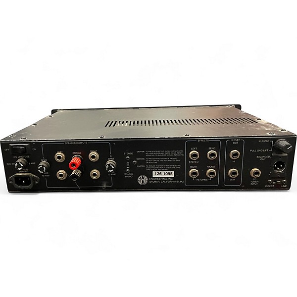 Used SWR sm600 Bass Amp Head