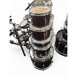Used Rogue 5 Piece RDG0520 Dark Red Drum Kit
