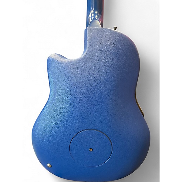 Used Ovation MOB 57 TANGENT Blue Acoustic Electric Guitar