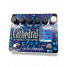 Used Electro-Harmonix Cathedral Stereo Reverb Effect Pedal