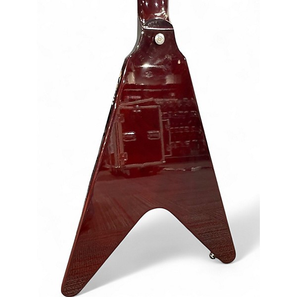 Used Gibson Flying V Standard Wine Red Solid Body Electric Guitar
