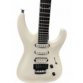 Used Jackson PRO PLUS SERIES SOLOIST SLA3 Snow White Solid Body Electric Guitar