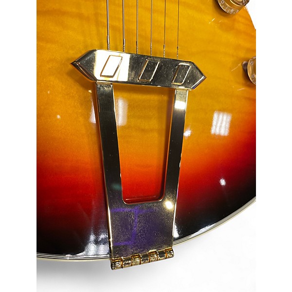 Used 2018 Gibson ES-275 Custom Sunset Burst Hollow Body Electric Guitar