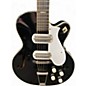 Vintage 1950s Silvertone Espanada H64 Black Hollow Body Electric Guitar