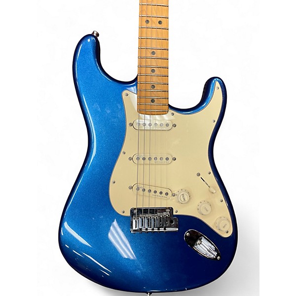 Used Fender American Ultra Stratocaster Cobra Blue Solid Body Electric Guitar