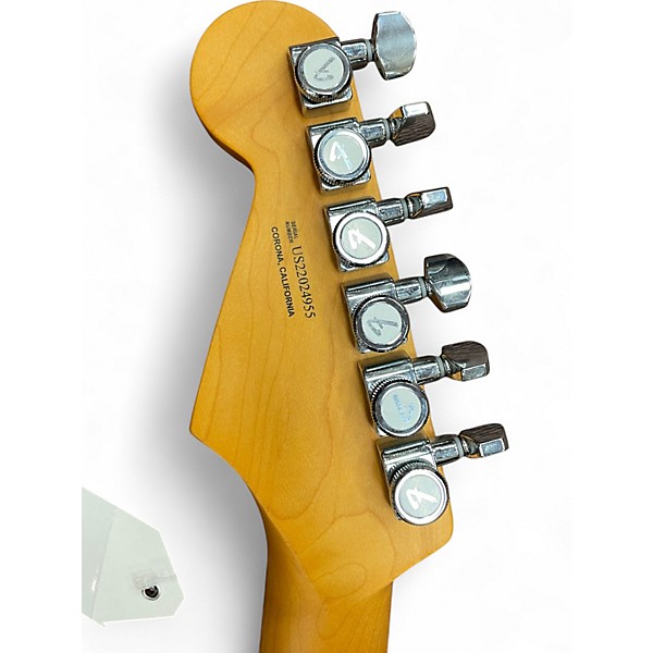 Used Fender American Ultra Stratocaster Cobra Blue Solid Body Electric Guitar