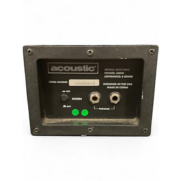 Used Acoustic B410MKII 4x10 Bass Cabinet