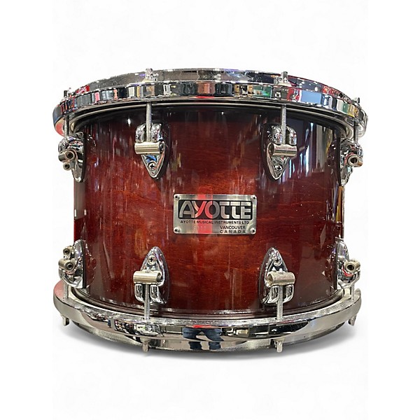 Used Ayotte 14X9 Snare Wine Berry Stain Drum
