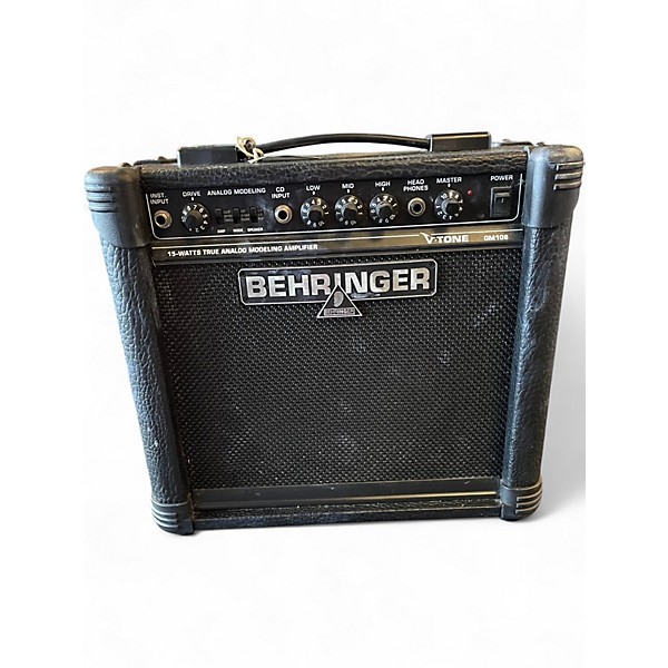Used Behringer GM108 15W 1X8 V Tone Guitar Combo Amp,Specials : American Fashion Style Bags On Sale