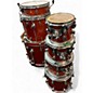 Used PDP by DW 7 Piece X7 Series Orange Sparkle Drum Kit