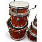 Used PDP by DW 7 Piece X7 Series Orange Sparkle Drum Kit