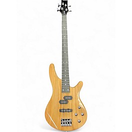 Used Glarry ELECTRIC BASS NATURAL Electric Bass Guitar