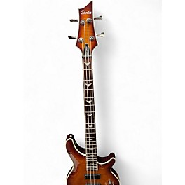 Used 2020s Schecter Guitar Research Omen Extreme 4 String 2 Color Sunburst Electric Bass Guitar