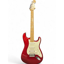 Used Fender Player Series HSS Candy Apple Red Solid Body Electric Guitar