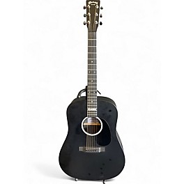 Used Martin DX Johnny Cash Signature Dreadnought Black Acoustic Guitar