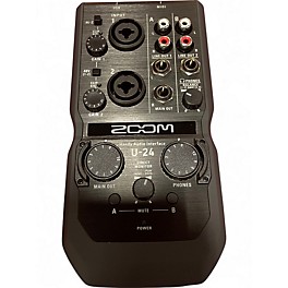 Used Zoom U24 Audio Interface