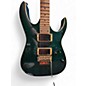 Used Ibanez EX3700 Transparent GREEN Solid Body Electric Guitar