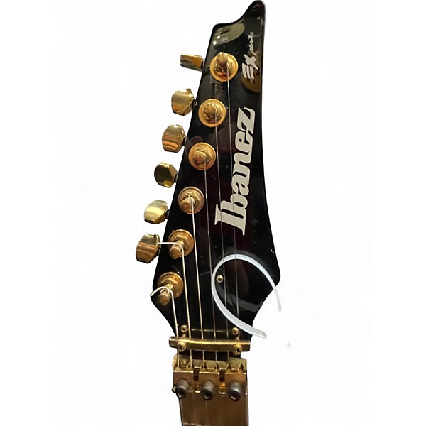 Used Ibanez EX3700 Transparent GREEN Solid Body Electric Guitar