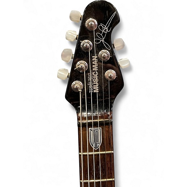 Used Ernie Ball Music Man JP12 John Petrucci BFR Ball Family Reserve Trans Gray Solid Body Electric Guitar