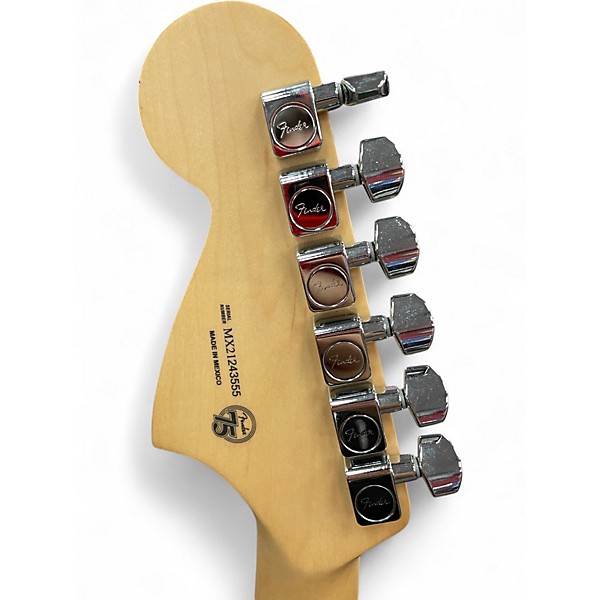 Used Fender Mustang Metallic Gold Solid Body Electric Guitar