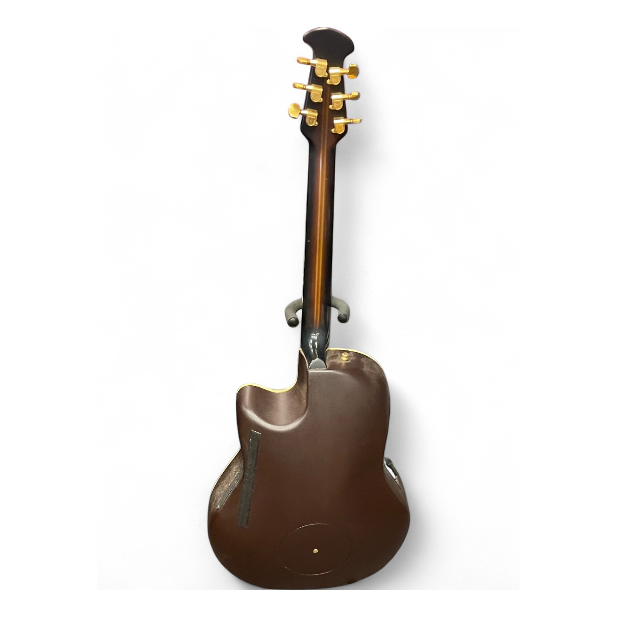 Used Ovation N768 ELITE Brown Sunburst Acoustic Guitar Brown