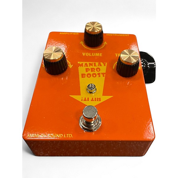 Used Manlay Sound  Pro Boost Effect Pedal