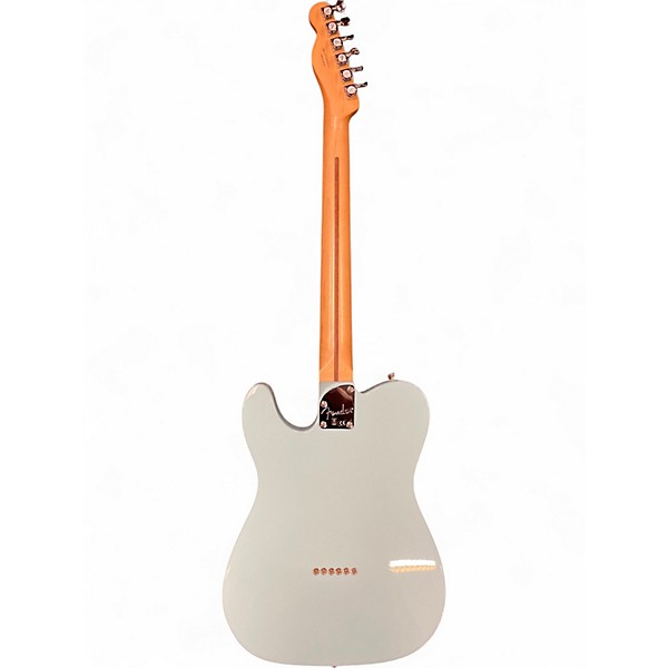 Used Fender Deluxe Nashville Telecaster Daphne Blue Solid Body Electric Guitar