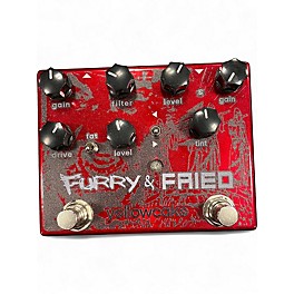 Used Yellowcake Furry & Fried Effect Pedal