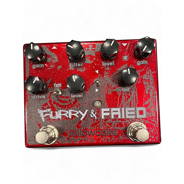 Used Yellowcake Furry & Fried Effect Pedal