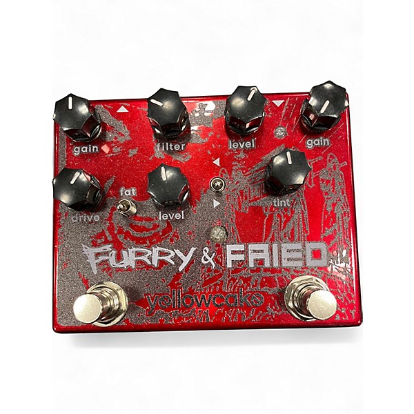 Used Yellowcake Furry & Fried Effect Pedal