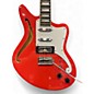 Used D'Angelico Premier Bedford SH Fiesta Red Solid Body Electric Guitar
