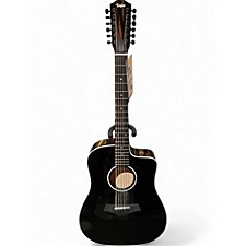 Used Yamaha APX-9-12 Black 12 String Acoustic Electric