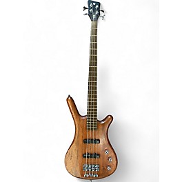 Used Warwick Pro Series Standard Corvette 4 String Natural Electric Bass Guitar