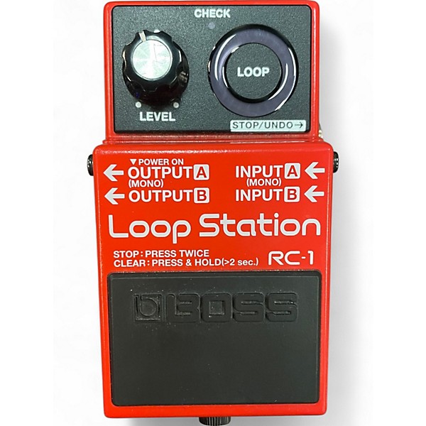 Used BOSS RC1 Loop Station Pedal
