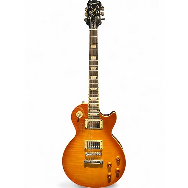 Used Epiphone Les Paul Standard Pro Honey Burst Solid Body Electric Guitar