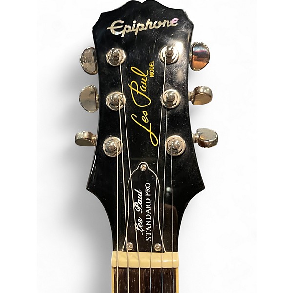 Used Epiphone Les Paul Standard Pro Honey Burst Solid Body Electric Guitar