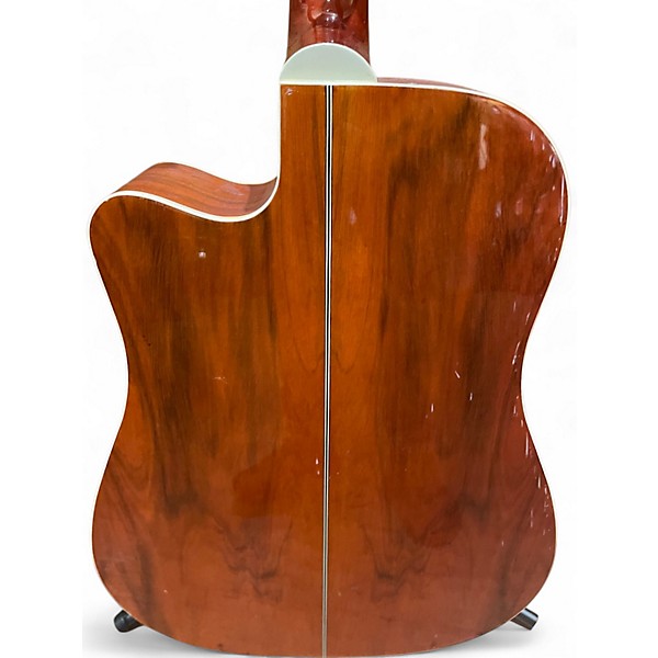 Used Alvarez AD60CK Natural Acoustic Electric Guitar