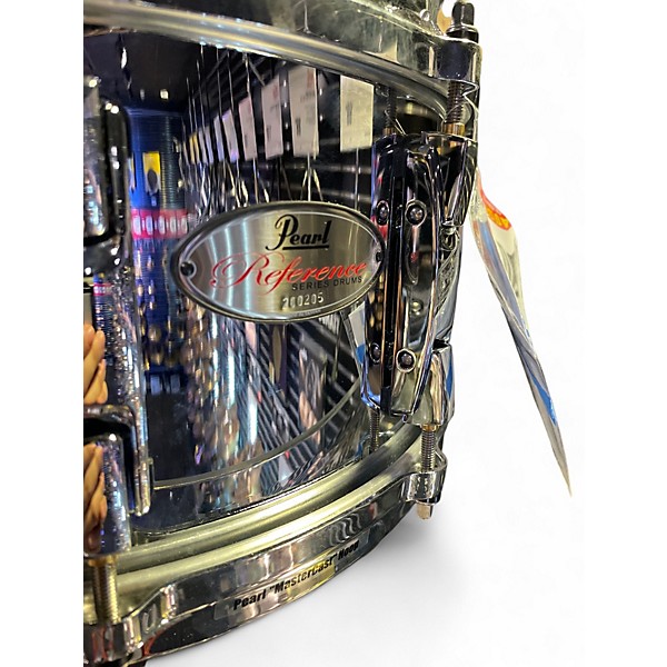 Used Pearl 14X6.5 Reference Snare Seemless Steel Drum