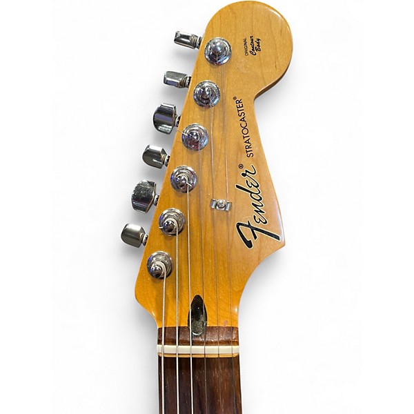 Used Fender Deluxe Stratocaster HSS IOS 2 Color Sunburst Solid Body Electric Guitar
