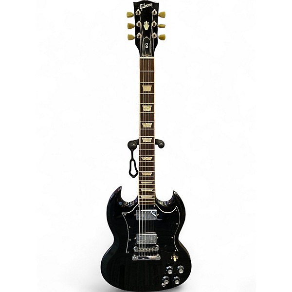 Used 2010 Gibson SG Standard Ebony Solid Body Electric Guitar