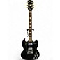 Used 2010 Gibson SG Standard Ebony Solid Body Electric Guitar thumbnail