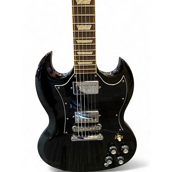 Used 2010 Gibson SG Standard Ebony Solid Body Electric Guitar