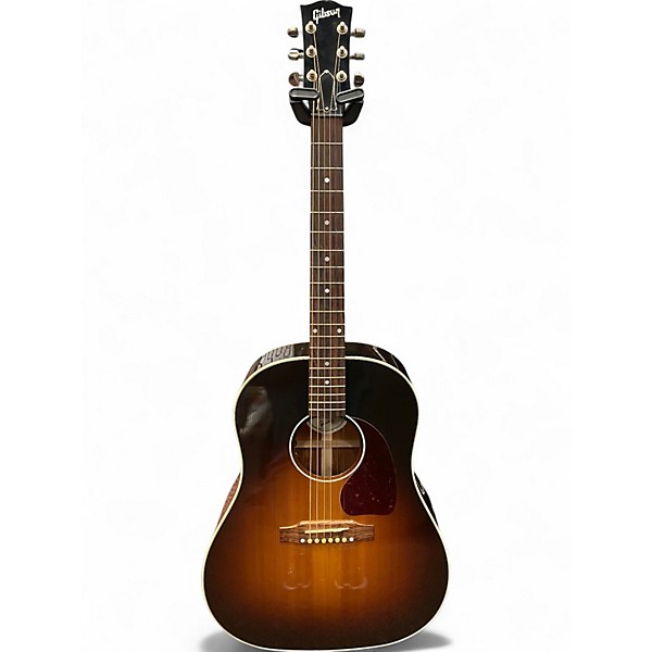 Used Gibson J45 Standard 2 Color Sunburst Acoustic Electric Guitar