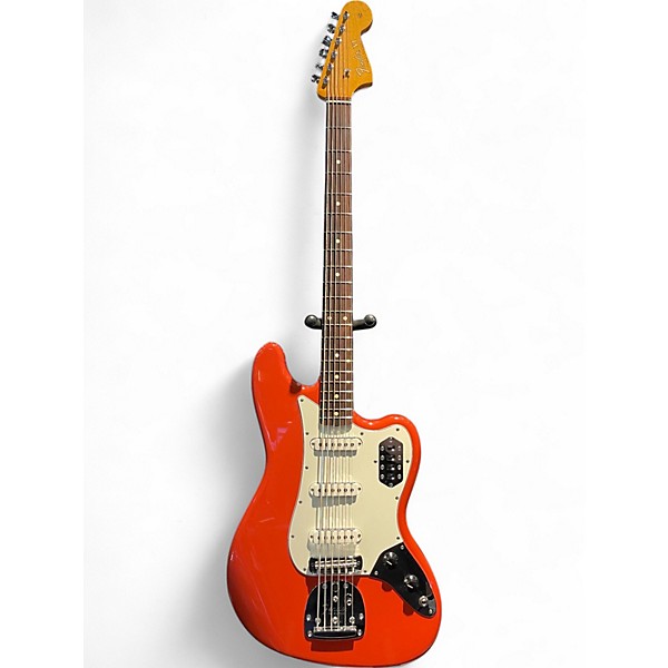 Used 2023 Fender Vintera II '60s Bass VI Fiesta Red Electric Bass Guitar
