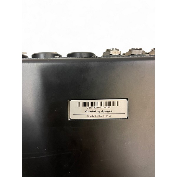 Used Apogee Quartet Audio Interface Audio Interface