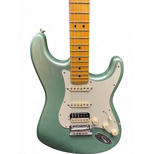 Used 2020 Fender American Professional II Stratocaster Metallic Green Solid Body Electric Guitar