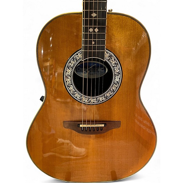 Used Ovation Legend 1717 Sunburst Acoustic Electric Guitar