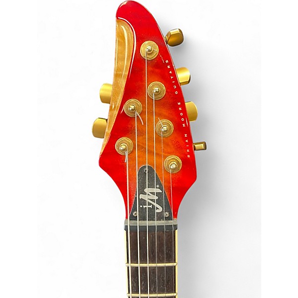 Used Brian Moore Guitars I2P Cherry Sunburst Solid Body Electric Guitar