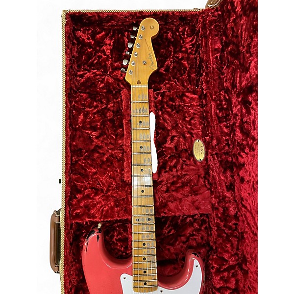 Used Fender Custom Shop 1954 Stratocaster 70th Anniversary Fiesta Red Solid Body Electric Guitar