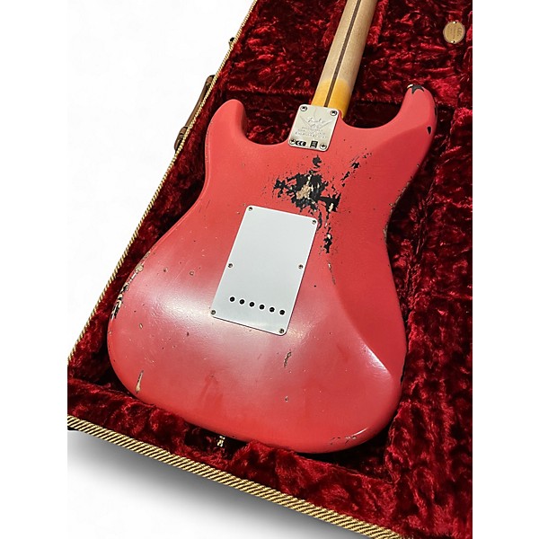 Used Fender Custom Shop 1954 Stratocaster 70th Anniversary Fiesta Red Solid Body Electric Guitar